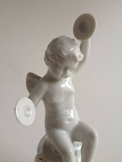 Statuina angelo -porcellana - Capodimonte - Foto 5