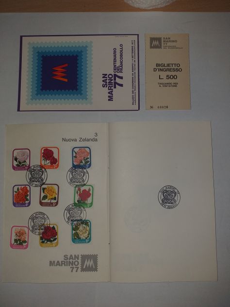 LIBRETTO FILATELICO SAN MARINO 1977 - Foto 2