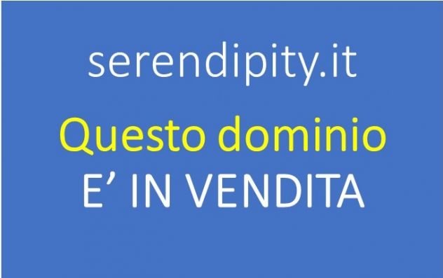 Dominio Web in vendita
