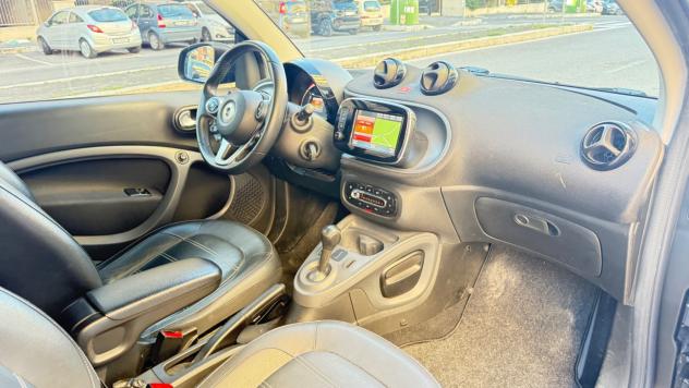 Smart ForTwo 90 0.9 Turbo twinamic Prime LED NAVI KAMERA CERCHI 16 PDC BLUETOOTH BRACCIOLO NERO OPACO - Foto 9