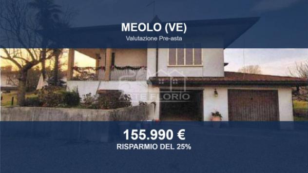 Immobile in asta di 220 m², box auto doppio in vendita a Meolo
