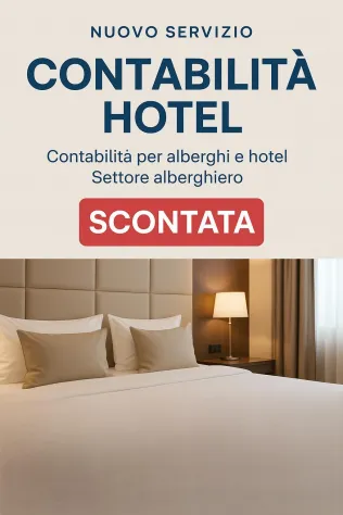 CONTABILITA ALBERGHI , B & B , affittacamere Hotellerie IN OFFERTA !!!!