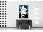 Quadro Mandela dipinto a mano pop art