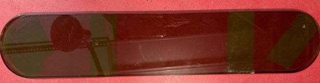 Mensolina in Cristallo color bronzo - 60 X 12