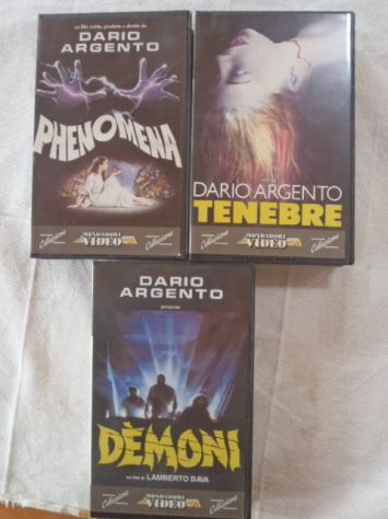 Videocassette vhs film Dario Argento - Foto 4