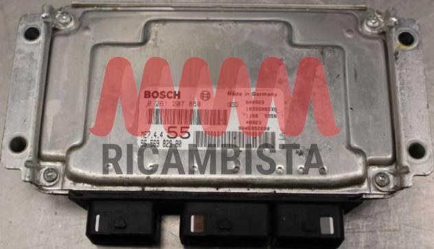 0261207858 9656982980 Citroen C4 centralina motore Bosch