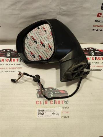 SPECCHIETTO RETROVISORE SINISTRO PEUGEOT 3008 Serie 96854091XT 6 3PIN (0916)