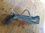 Staffa con pedalina passeggero lato destro per Honda Dominator 650