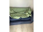Divano  in tessuto Blu due posti