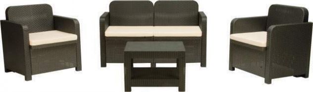Set completo per arredo esternco cod 8087x color antracite