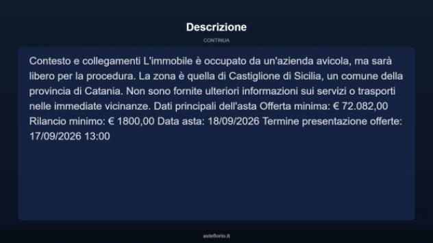 Immobile in asta di 300 m² in vendita a Castiglione di Sicilia - Foto 3