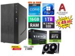 OFFERTA PC INTEL i5 16GB RAM SSD 1TB NVIDIA 5060-8GB WIN11 PRO DA € 49 AL MESE