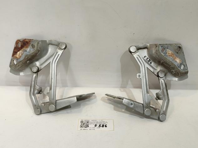 CERNIERE COFANO ANTERIORE DX E SX VOLKSWAGEN Touareg 1° Serie 7L6823301 7L6823302 AYH (0206) - Foto 2