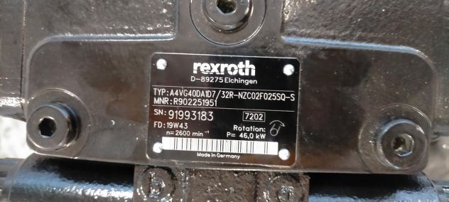 Pompa Rexroth per Terex - Foto 4