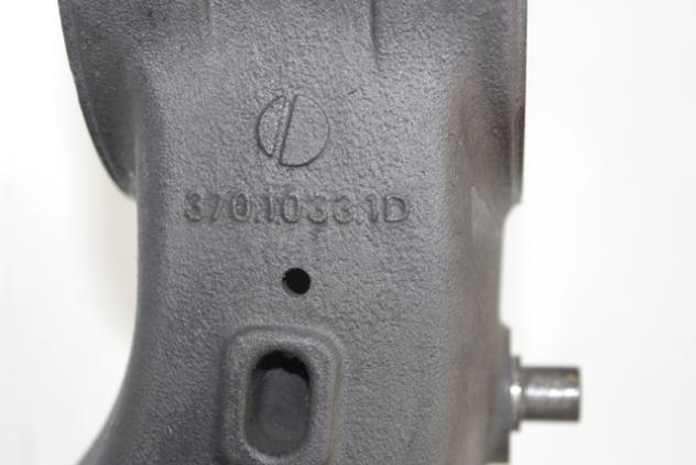FORCELLONE MONOBRACCIO POSTERIORE DUCATI HYPERMOTARD 796 2009 - 2012 37010331D REAR SWINGARM LEGGERI SEGNI DI USURA - Foto 5