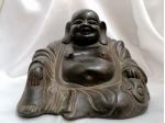 RARO ANTICO BUDDHA CINESE IN BRONZO, EPOCA FINE 1800 / INIZIO 1900.