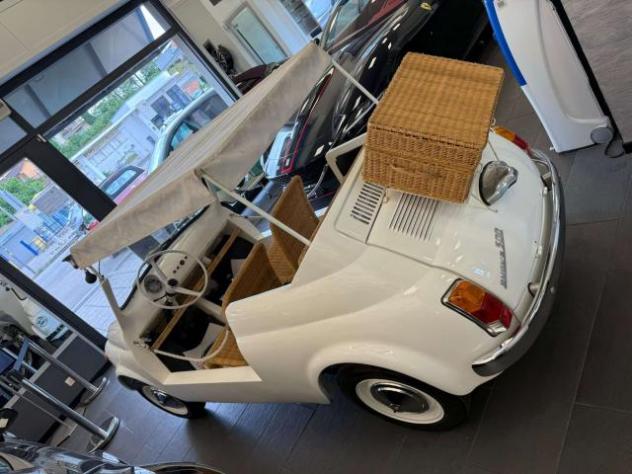 Fiat 500C SPIAGGINA JOLLY 1960 TARGHE NERE ORIGINALI - Foto 4