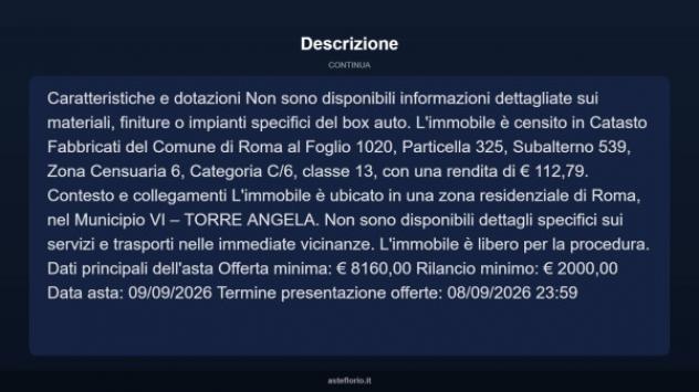 Immobile in asta di 25 m² in vendita a Roma - Foto 4
