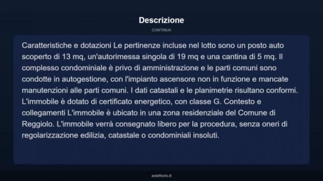 Immobile in asta di 71 m², box auto in vendita a Reggiolo - Foto 10