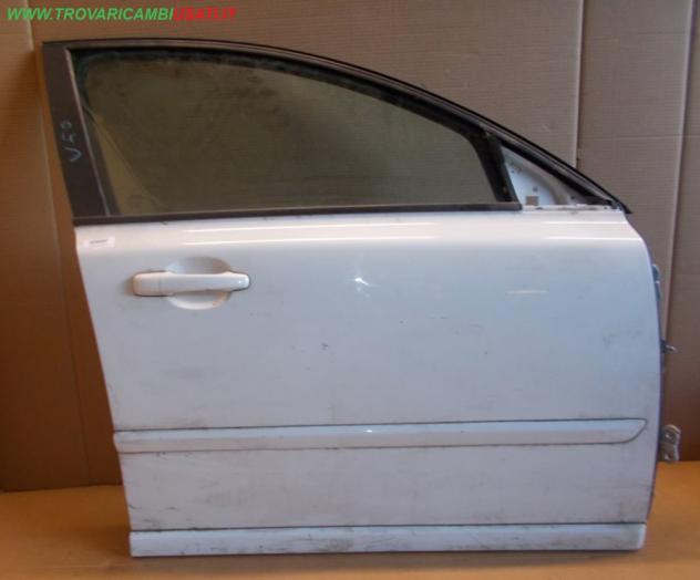 PORTA ANT.D. BIANCA CON ALZACR. 08  VOLVO V50  Carrozzeria  Lamierati esterni  Porte  Porta ant. dx. VOLVO - S40 - 01-04-2004 - 01-06-2007, VOLVO - V5