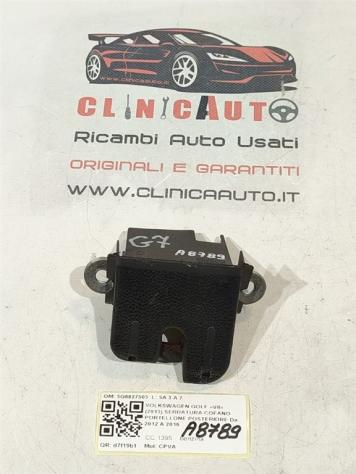SERRATURA COFANO POSTERIORE VOLKSWAGEN Golf 7 Berlina 5G6827505 CPVA (12)