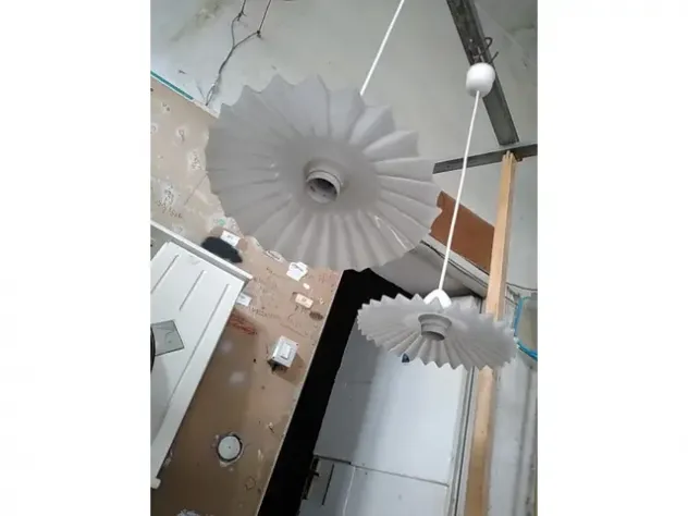 COPPIA DI LAMPADARI DA SOFFITTO VINTAGE ANNI 60 - Foto 2