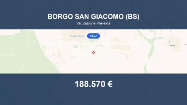 Immobile in asta di 195 m² con più di 5 locali in vendita a Borgo San Giacomo