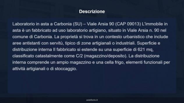 Immobile in asta di 621 m² in vendita a Carbonia - Foto 6