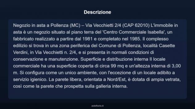 Immobile in asta di 99 m² in vendita a Pollenza - Foto 4