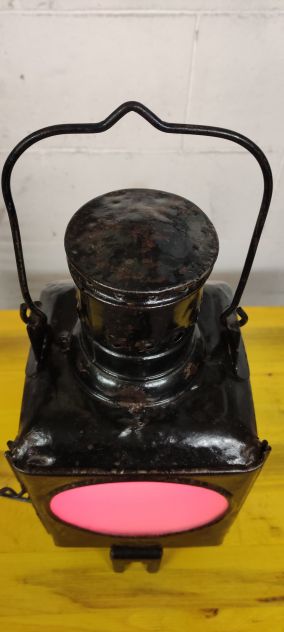 LAMPADA FERROVIARIA VINTAGE - Foto 4