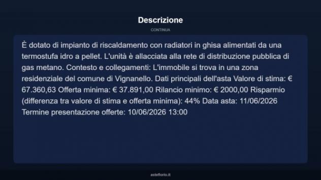 Immobile in asta di 83 m² in vendita a Vignanello - Foto 14