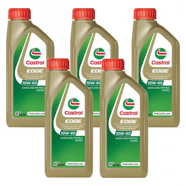 Kit Olio Motore Castrol Edge Fst 10W60-5