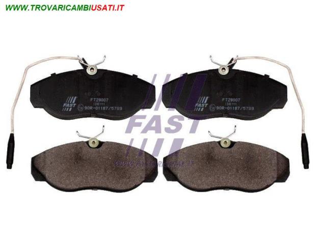 PASTIGLIE FRENO FIAT DUCATO 94 ANTERIORE 2-SENSORI 10/14Q FT29007 Meccanica Impianto frenante Freni Pastiglie freni pos