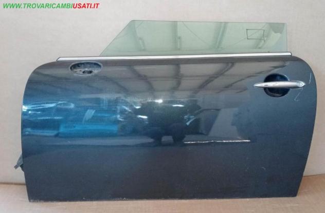 PORTA S. GRIGIO MEDIO MET. C/ALZ. E SERR. (INT.QUADRO) 999-U65686 Carrozzeria  Lamierati esterni  Porte  Porta ant. sx. MINI -  COUPE - 2011  2014, MI