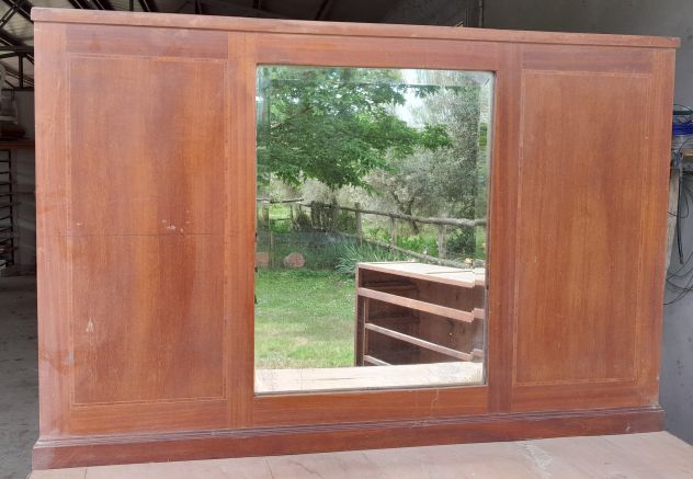 Cassettone Specchiera Antico in legno - Foto 2