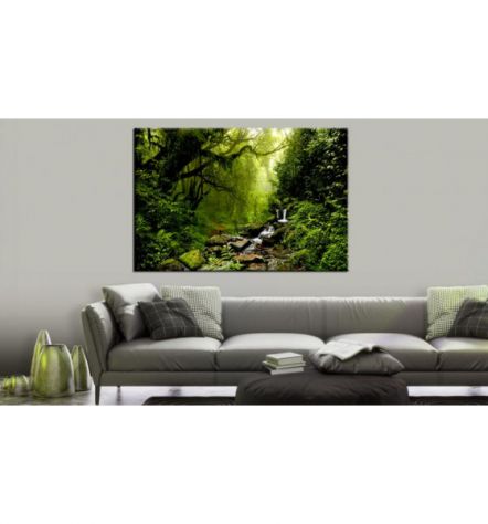 Quadro Foresta Tropicale 90x60 E 120x80 ARREDALACASA - Foto 2