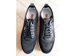 Sneakers Donna - Bianco Nero Argento - Marca: FRAU - numero:37 - Pari al NUOVO!