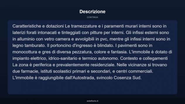 Immobile in asta di 186 m² in vendita a Castrolibero - Foto 15