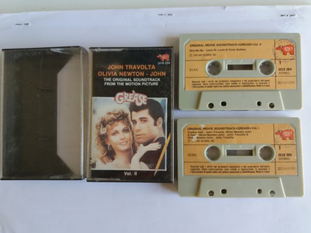 MUSICASSETTE ( JOHN TRAVOLTA - GREASE ) - Foto 2