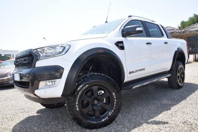 FORD Ranger WILDTRAK 4X4 - CABINA RIALZATA - BODY ALLARGATO +IVA DETRAIBILE - 3.2 TDCi 200CV AUTOM. DC 5pt. - GANCIO TRAINO - PELLE - CRUISE - BT - NA - Foto 4