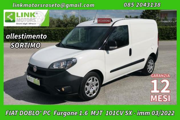 FIAT Doblo 1.6 MJT 101CV S&S PC Cargo SX L1H1/ SORTIMO / +Iva rif. 23693000
