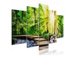 Quadro Sulla Passerella Cm. 100x50 E 200x100 ARREDALACASA