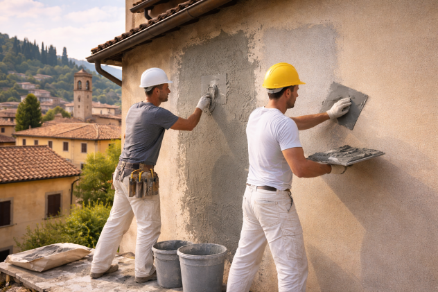 Muratori · Imbianchini · Stuccatori · Imprese di risanamento · Imprese edili