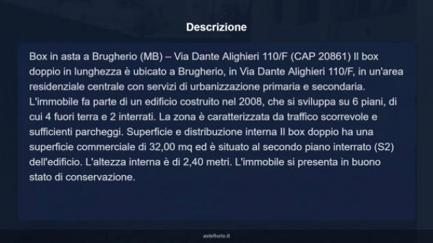 Immobile in asta di 32 m² in vendita a Brugherio - Foto 10