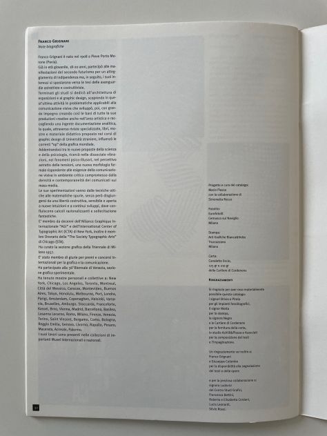 Grignani, progetti di grafica e comunicazione visiva, AIAP - Foto 8