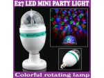 LAMPADINA A LED RGB RUOTANTE CON EFFETTI LUMINOSI