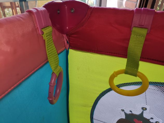 Box con lato in rete apribile per bambini - Foto 3