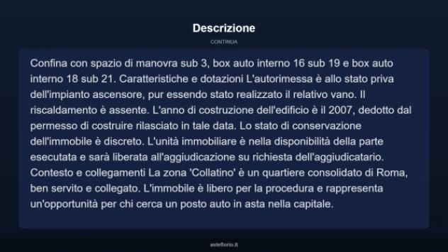 Immobile in asta di 15 m² in vendita a Roma - Foto 4