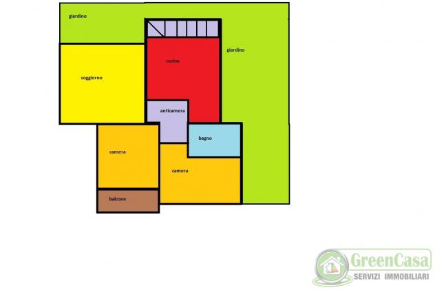 APPARTAMENTO di 3 vani e di 125 mq (ORNAGO - ornago) rif. IGC 3 LOCALI + GIARDINO - Foto 13