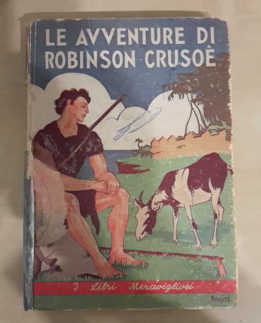 LE AVVENTURE DI ROBINSON CRUSOE', Daniele De Foe, ADRIANO SALANI 1950. - Foto 3